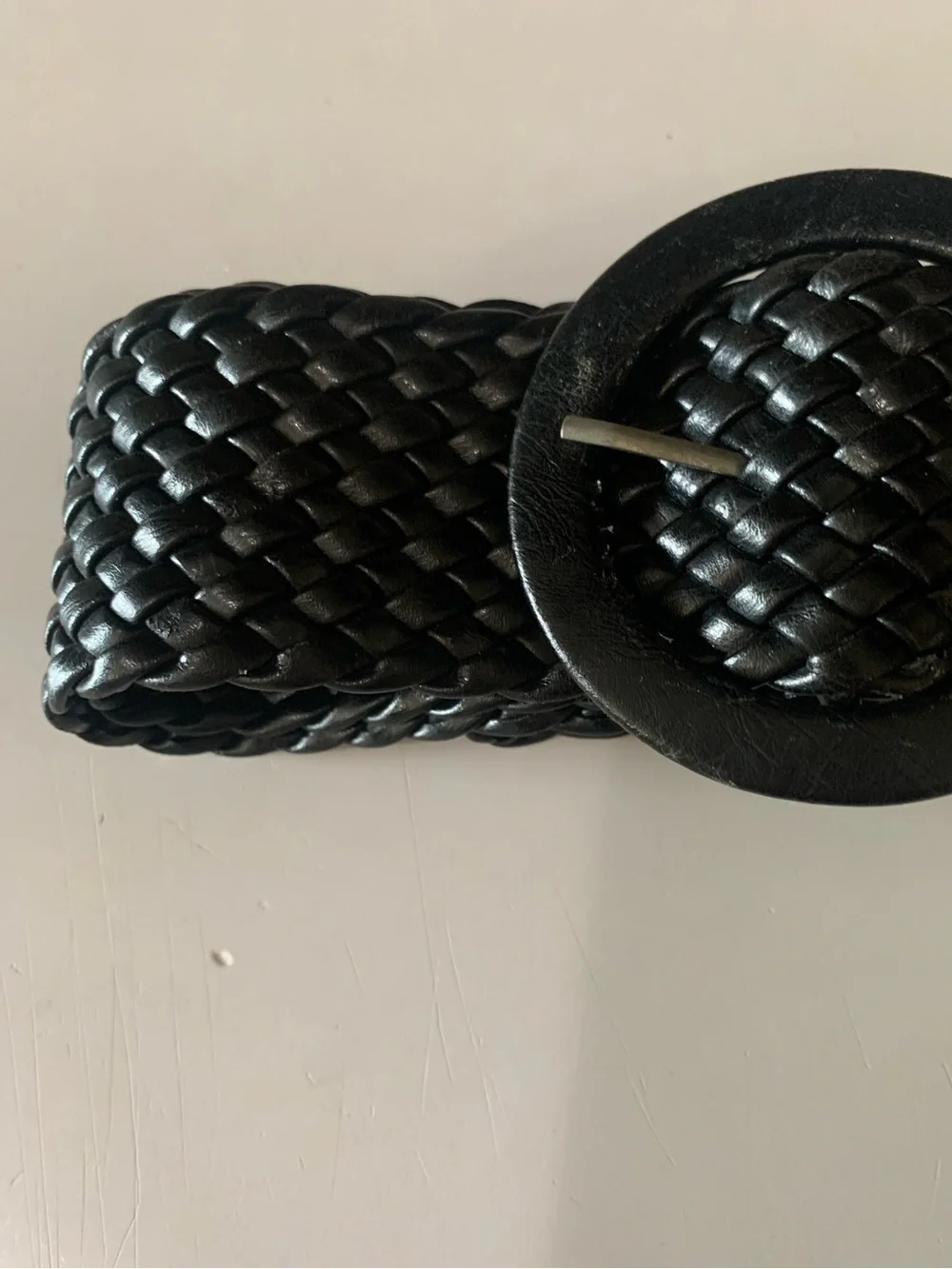 N/A black braided